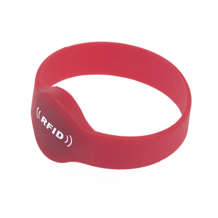 RFID Round Head Silicone Wristband