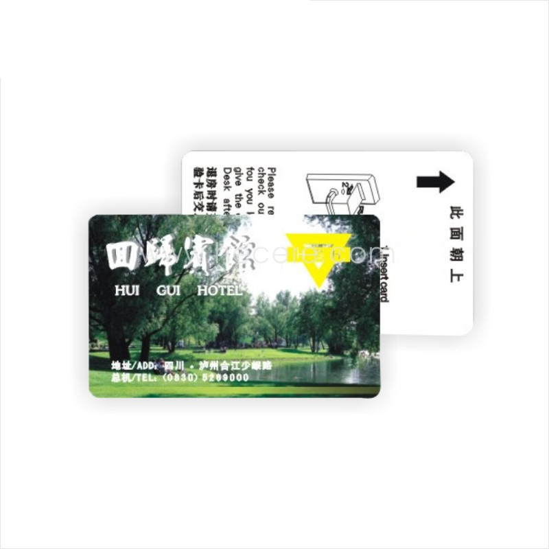 RFID Mifare Chip Hotel Smart Printed Card