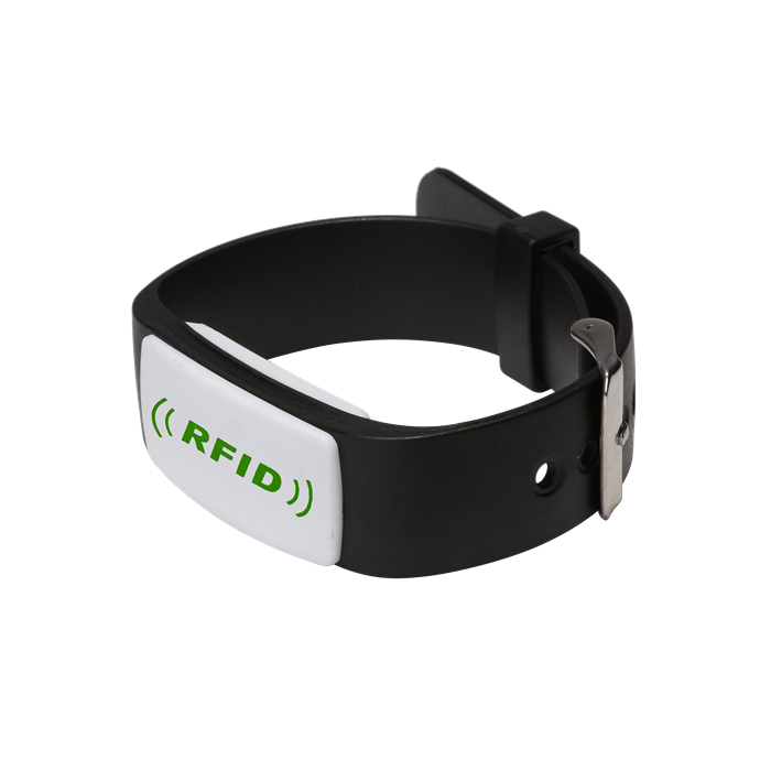 RFID Metal Buckle ABS Wristband